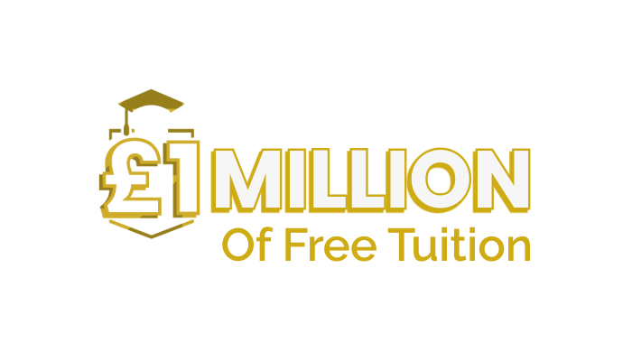 £1 Million of Free Tuition